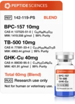 BPC-157, TB-500, GHK-Cu 60mg (Glow Blend)