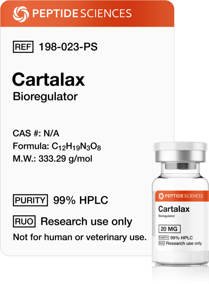 cartalax_peptide.png Cartalax 20mg (Bioregulator) - Image 1