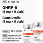 GHRP-6 (5mg x 5) and Ipamorelin (5mg x 5)