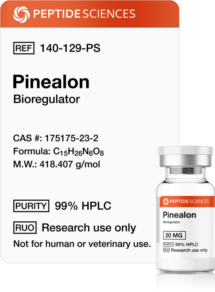 pinealon_peptide.png Pinealon 20mg (Bioregulator) - Image 1