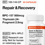 Repair and Recovery (60 Capsules) (Stable BPC-157 Arginate, Thymosin Beta-4 Fragment)