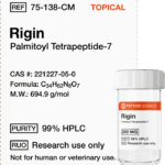 Rigin 200mg (Palmitoyl Tetrapeptide-7) (Topical)