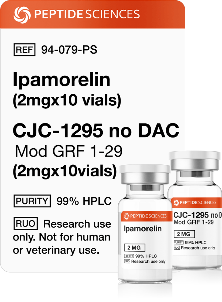 x26011510205367.png Ipamorelin (2mg x 10), CJC-1295 no DAC (2mg x 10) - Image 1